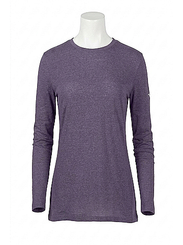 Mizuno Women's Infinity Long Sleeve Shirt in Navy (view 1)