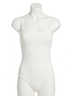 Commando Solid White Faux Leather Cami Bodysuit in White Size XL - photo 1