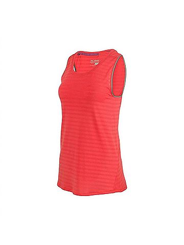 Mizuno Women's Alpha Eco Tank Top in Cayenne (view 2)