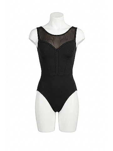 Bloch Mirella Miami Tank Leotard in Black (view 1)