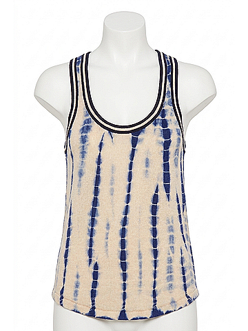 The Upside Wishbone Emma Knitted Tank Top in Tie Dye (view 1)