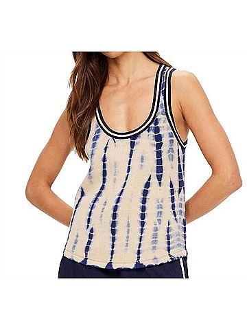 The Upside Wishbone Emma Knitted Tank Top in Tie Dye (view 2)