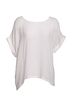 LVHR Solid White Hannah Top in White Size S - photo 1