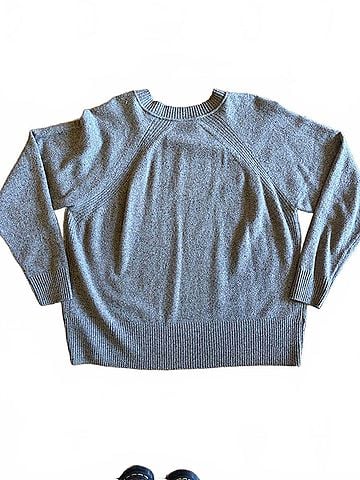 Autumn Cashmere Women's Relaxed Fit Raglan Sweater in Brownie (view 2)