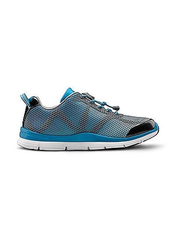 Comfort Women's Katy Athletic Diabetic Shoes in Turquoise (view 1)