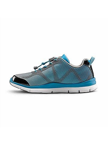 Comfort Women's Katy Athletic Diabetic Shoes in Turquoise (view 2)