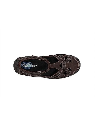 Orthofeet Women's Juno Orthopedic Shoes in Chocolate (view 2)