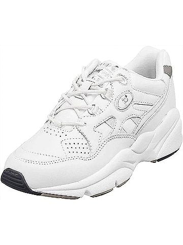 Propet Women's Stability Walker Athletic Shoes in White (view 2)