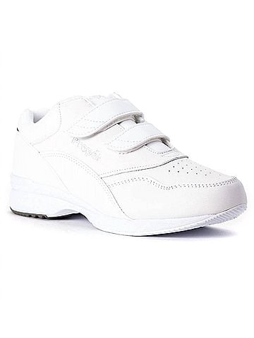 Propet Women's Tour Walker Strap Shoes in White (view 1)