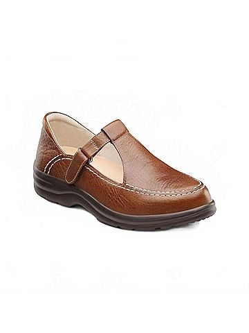 Comfort Women's Lulu Diabetic Casual Shoe in Chestnut (view 1)