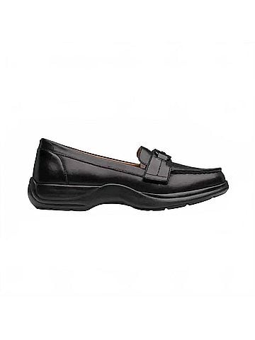 Comfort Women's Mallory Slip-On Dress Shoe in Black (view 1)