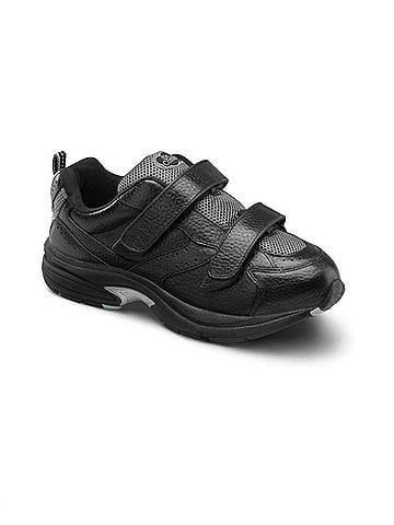 Comfort Women's Spirit X-Depth Double Depth Walking Shoes in Black (view 2)