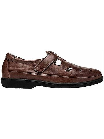 Propet Women's Ladybug T-Strap Walking Shoe in Chestnut (view 1)