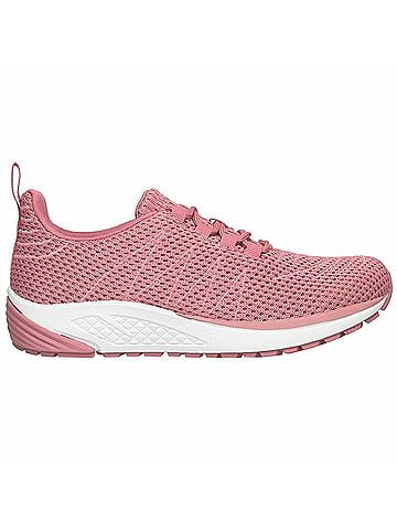 Propet Women's Tour Knit Sneaker in Dark Pink (view 1)