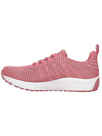 Propet Women's Tour Knit Sneaker in Dark Pink (view 2)