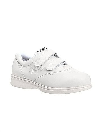 Propet Women's Vista Walker Strap Shoe in White (view 2)