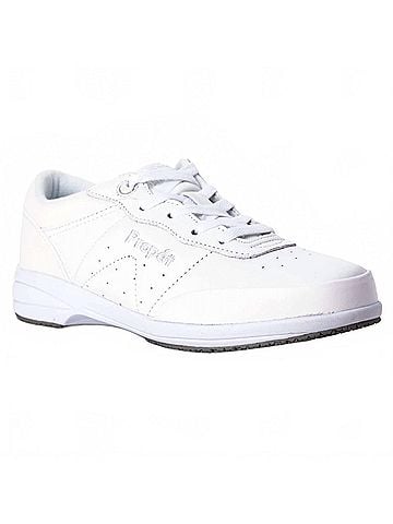 Propet Women's Washable Walker Shoe in Sr White (view 2)