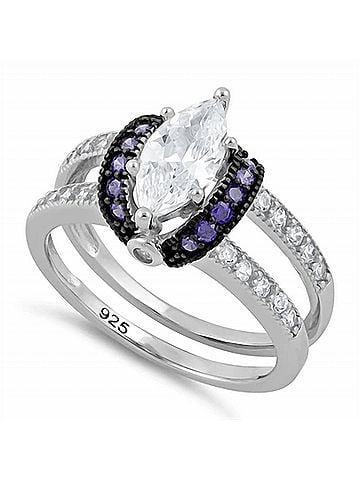 Starlette Women's Coraline Ring in Silver (view 1)