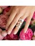 Starlette Solid Silver Toned Women's Elizabeth Ring in Silver Size 7 - photo 4
