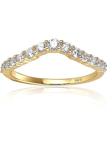 Starlette Women's Gloria Stackable Ring in Gold (view 1)