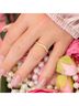 Starlette Solid Gold Toned Women's Gloria Stackable Ring in Gold Size 9 - photo 2