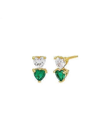 Starlette Women's Lucky Earrings in Gold (view 1)