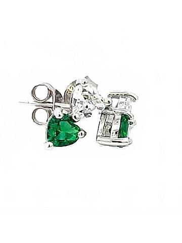 Starlette Women's Lucky Earrings in Silver (view 2)
