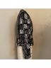 maxmara Graphic Black White Blazer Size 4 - photo 3
