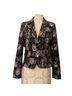 maxmara Graphic Black White Blazer Size 4 - photo 1