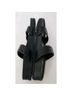 L Space 100% Leather Black Sandals Size 9 - photo 7