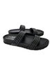 L Space 100% Leather Black Sandals Size 9 - photo 1