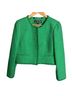J.Crew Tweed Green Jacket Size 4 - photo 4