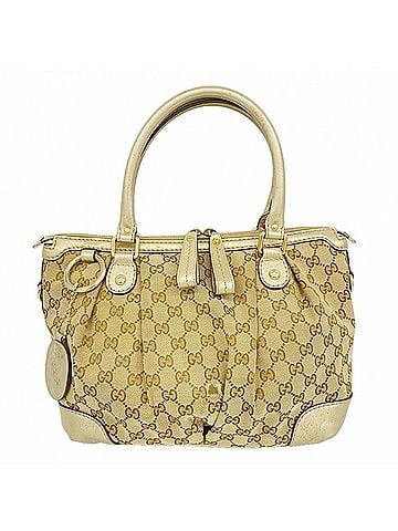Gucci Gucci GG Canvas Sukey Tote Bag 247902 Brown Champagne Women's (view 1)