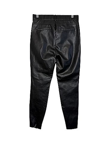 Zara Faux Leather Pants (view 2)