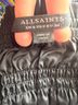 ALLSAINTS 100% Viscose 100% Cotton Floral Black Multi Color Long Sleeve Blouse Size 2 - photo 3