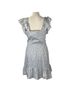 LoveShackFancy 100% Cotton Floral Blue White Casual Dress Size 6 - photo 2