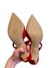 Dolce Vita 100% Leather Solid Red Mule/Clog Size 6 1/2 - photo 2