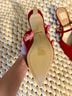 Dolce Vita 100% Leather Solid Red Mule/Clog Size 6 1/2 - photo 7