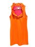 Gretchen Scott Designs Solid Orange Cocktail Dress Size M - photo 3