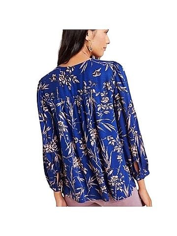 Anthropologie 3/4 Sleeve Blouse (view 2)