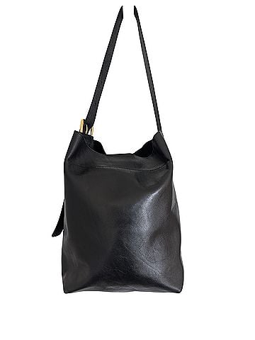 Madewell The Essential Bucket Tote Leather Hobo (view 2)
