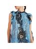 Ulla Johnson Floral Blue Short Sleeve Blouse Size 2 - photo 1