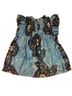 Ulla Johnson Floral Blue Short Sleeve Blouse Size 2 - photo 7