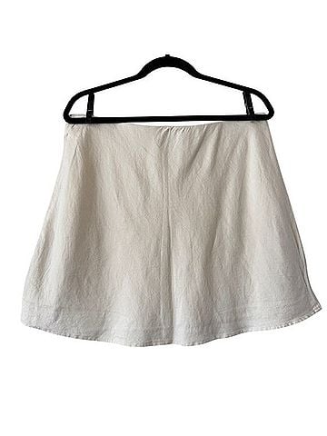 Anthropologie Anthropologie Tilda Linen Mini Skirt Casual Skirt (view 1)