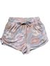 Wild Fable Floral Pink Orange Shorts Size M - photo 1