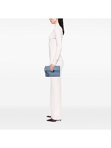 Valentino Leather Rockstud Wristlet Clutch (view 2)