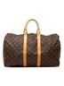 Louis Vuitton 100% Coated Canvas Brown Monogram Keepall 45 One size - photo 1