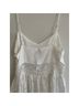 BHLDN Solid White Cocktail Dress Size M - photo 10