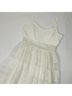 BHLDN Solid White Cocktail Dress Size M - photo 13