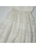 BHLDN Solid White Cocktail Dress Size M - photo 14